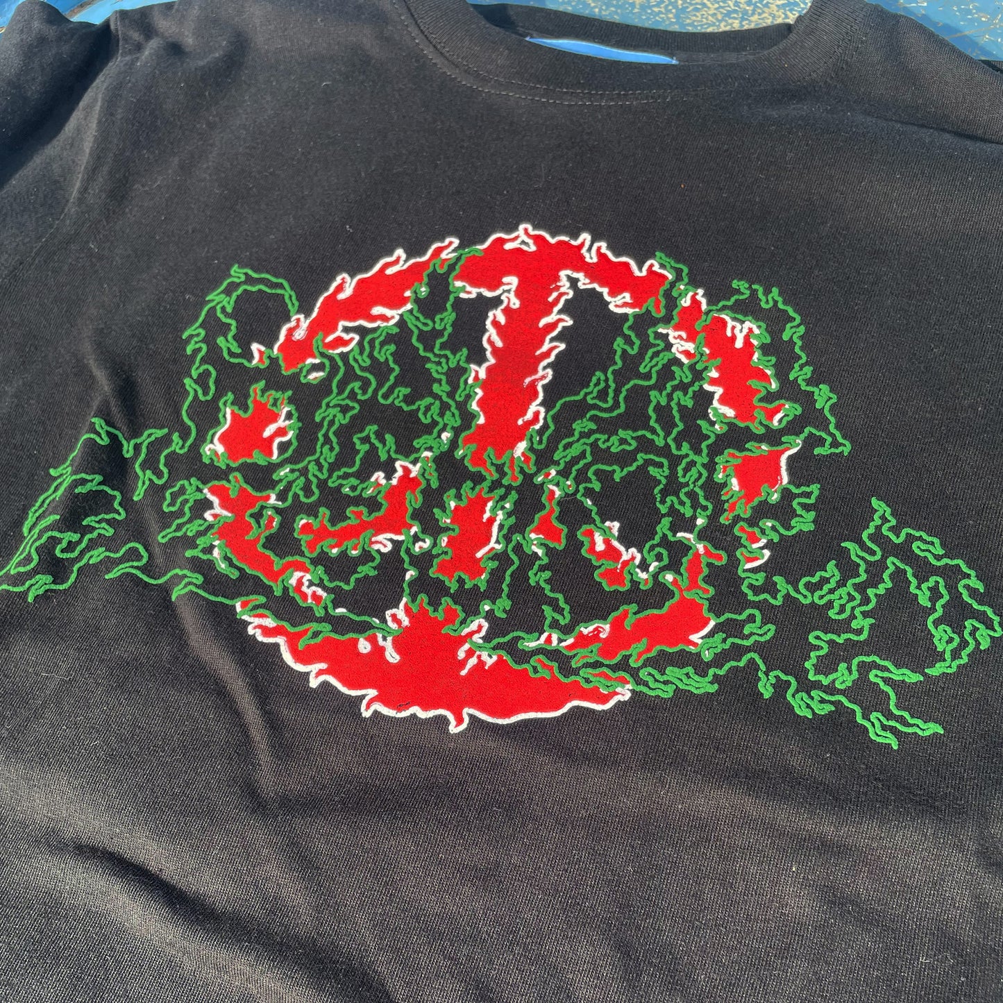 PEACE ON FIRE - Black Tee