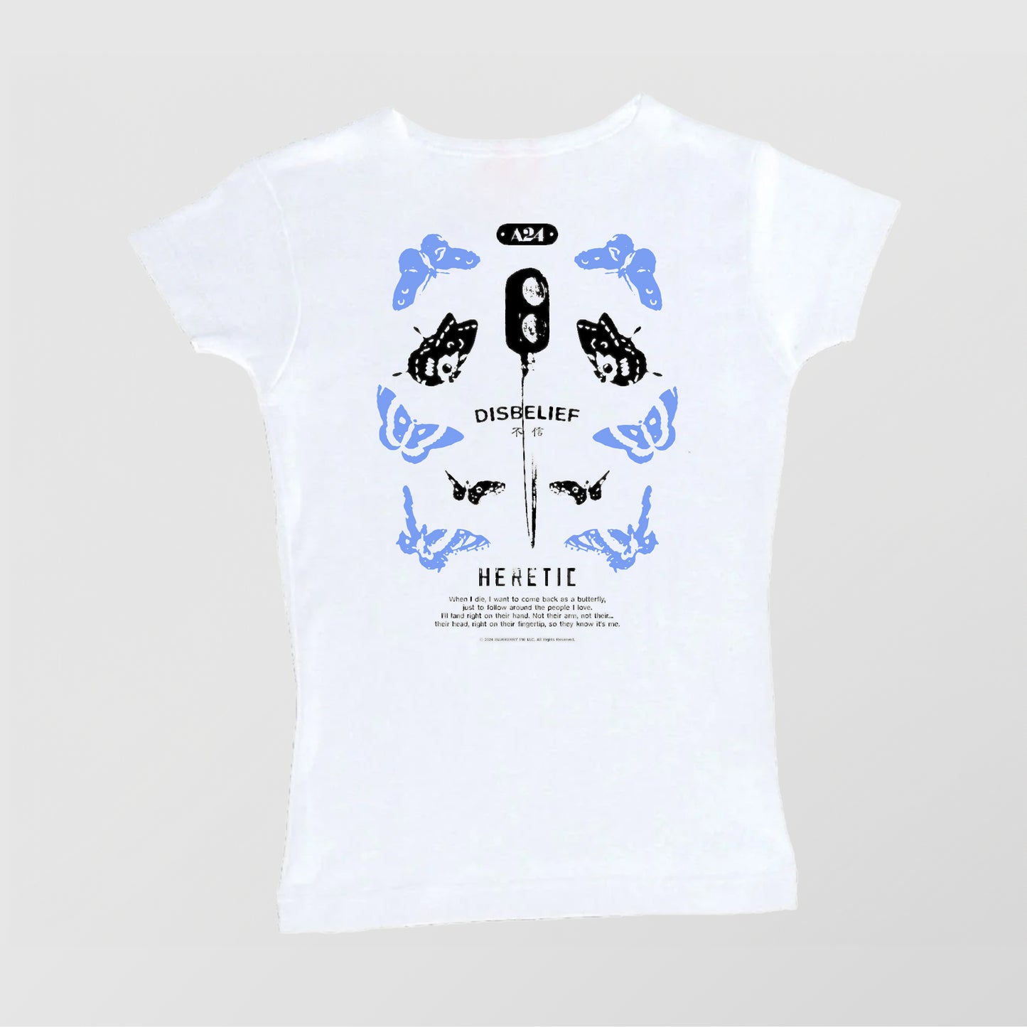 HERETIC mini - White Tee