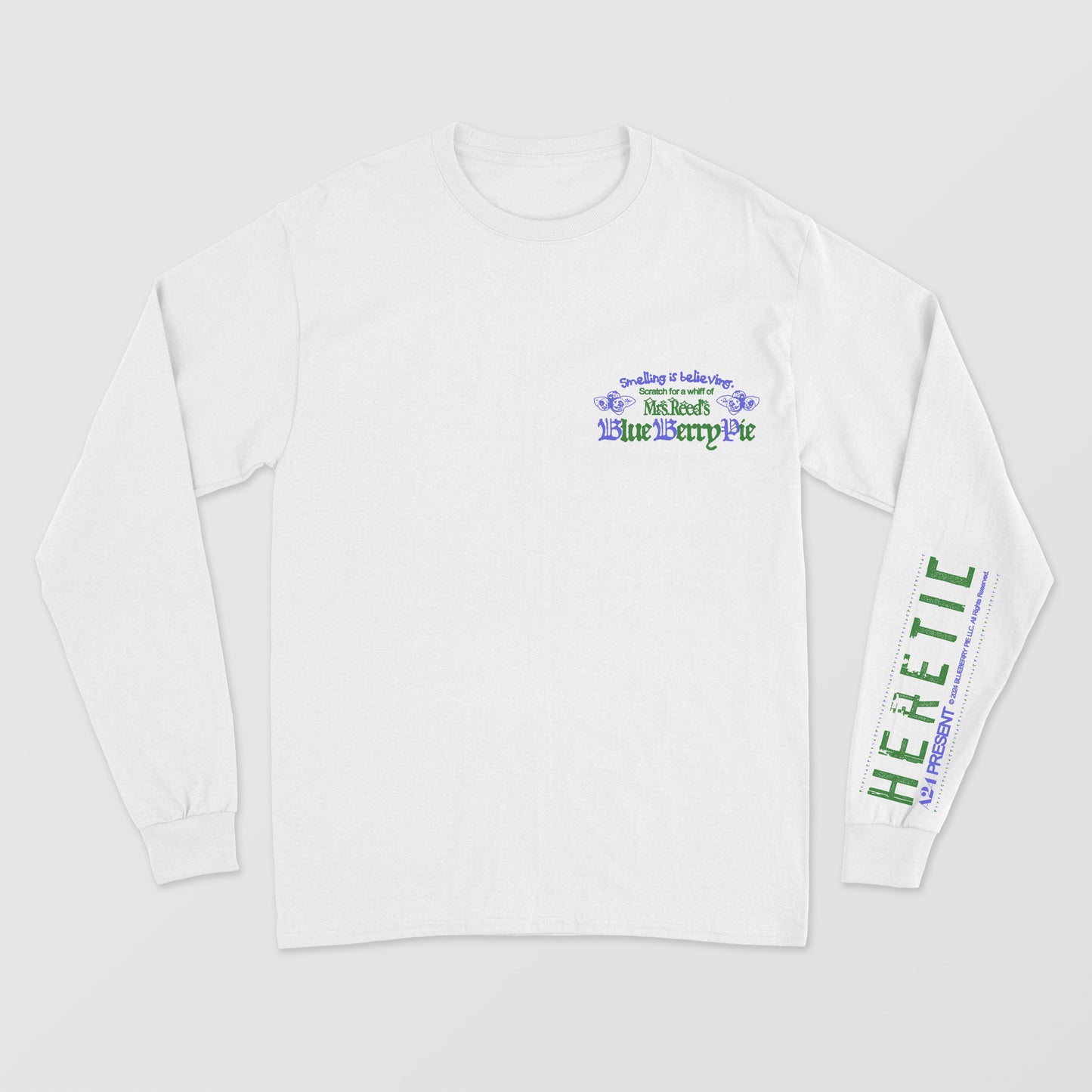 HERETIC - White Long Sleeve