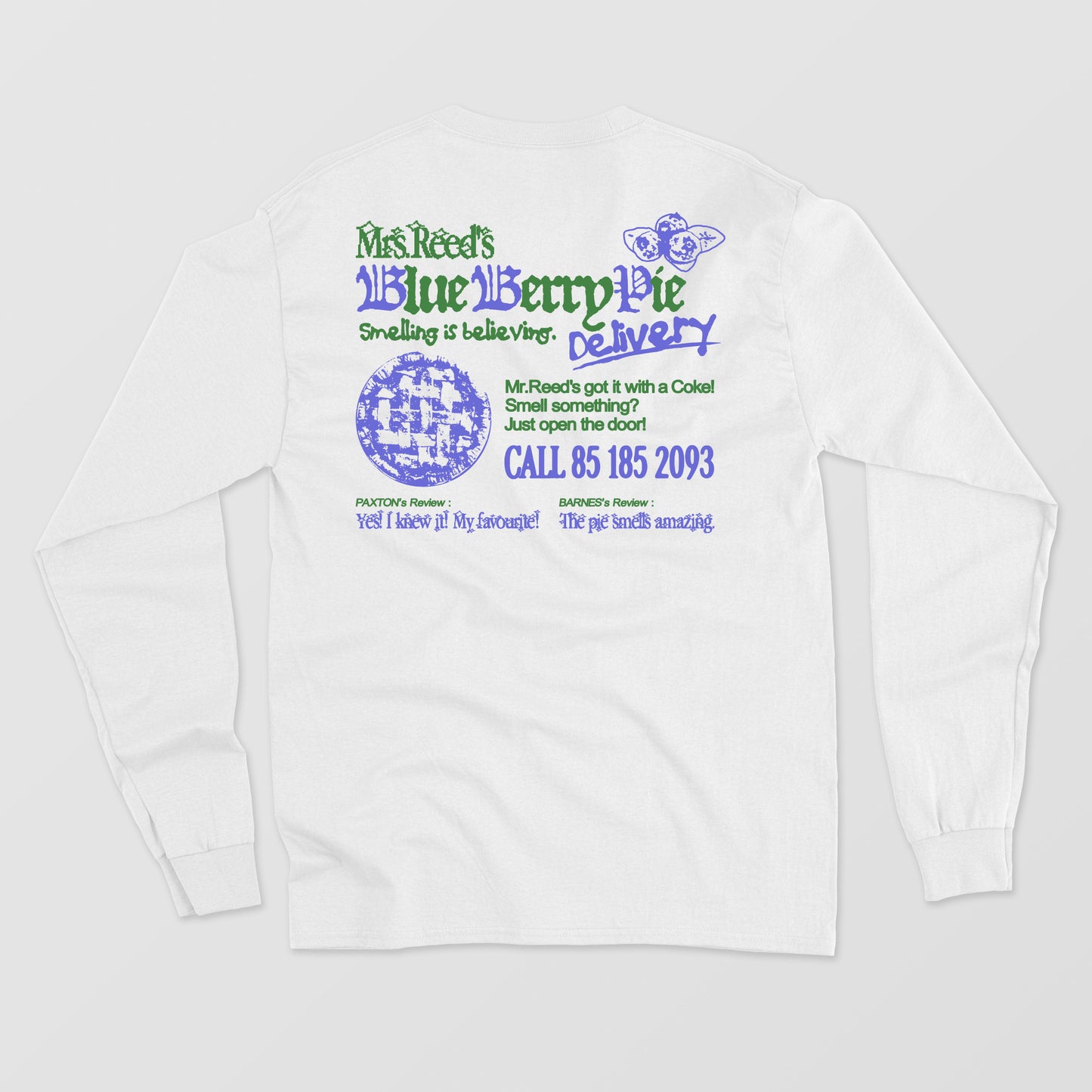 HERETIC - White Long Sleeve