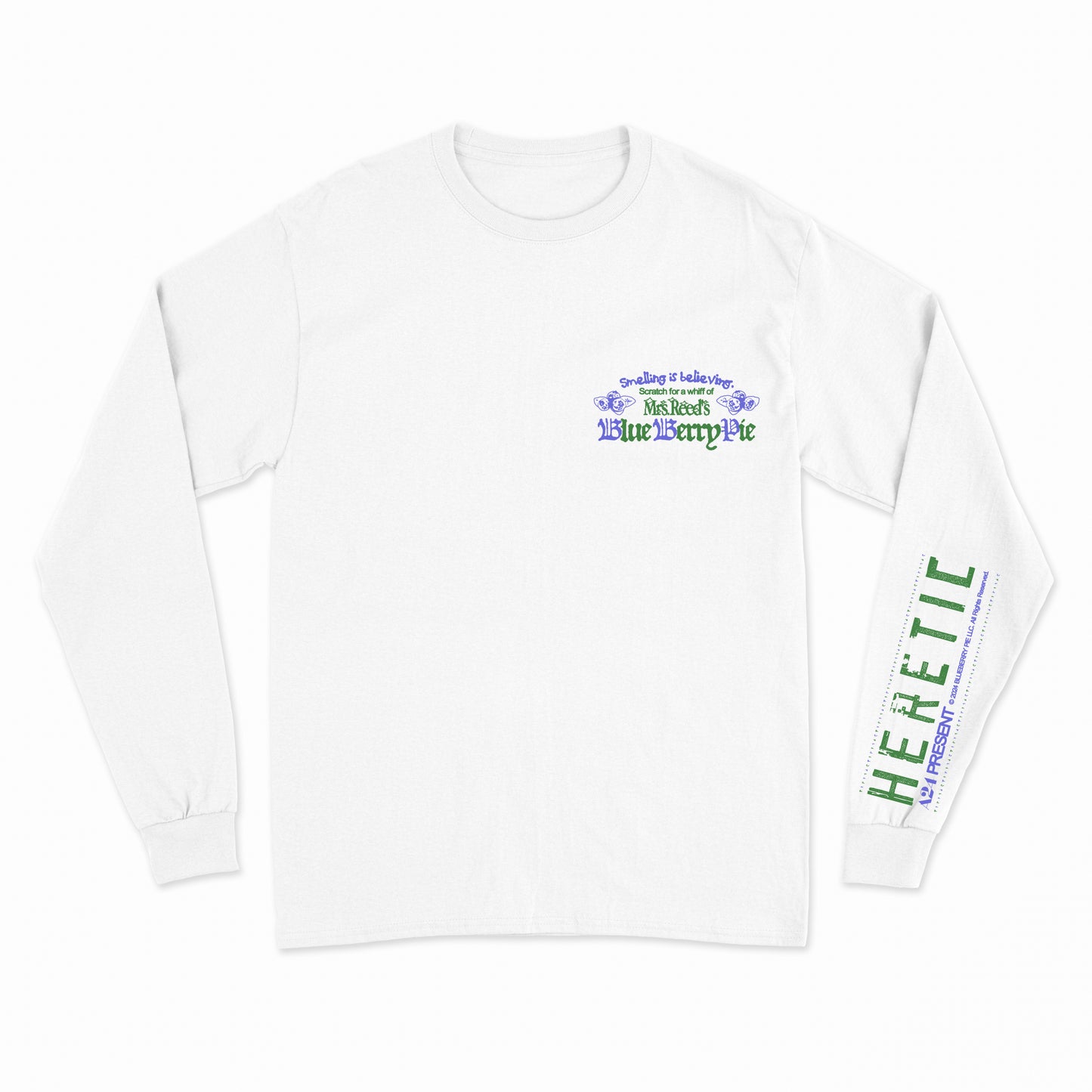 HERETIC - White Long Sleeve