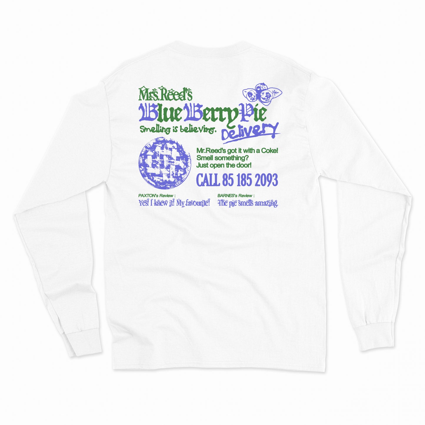 HERETIC - White Long Sleeve
