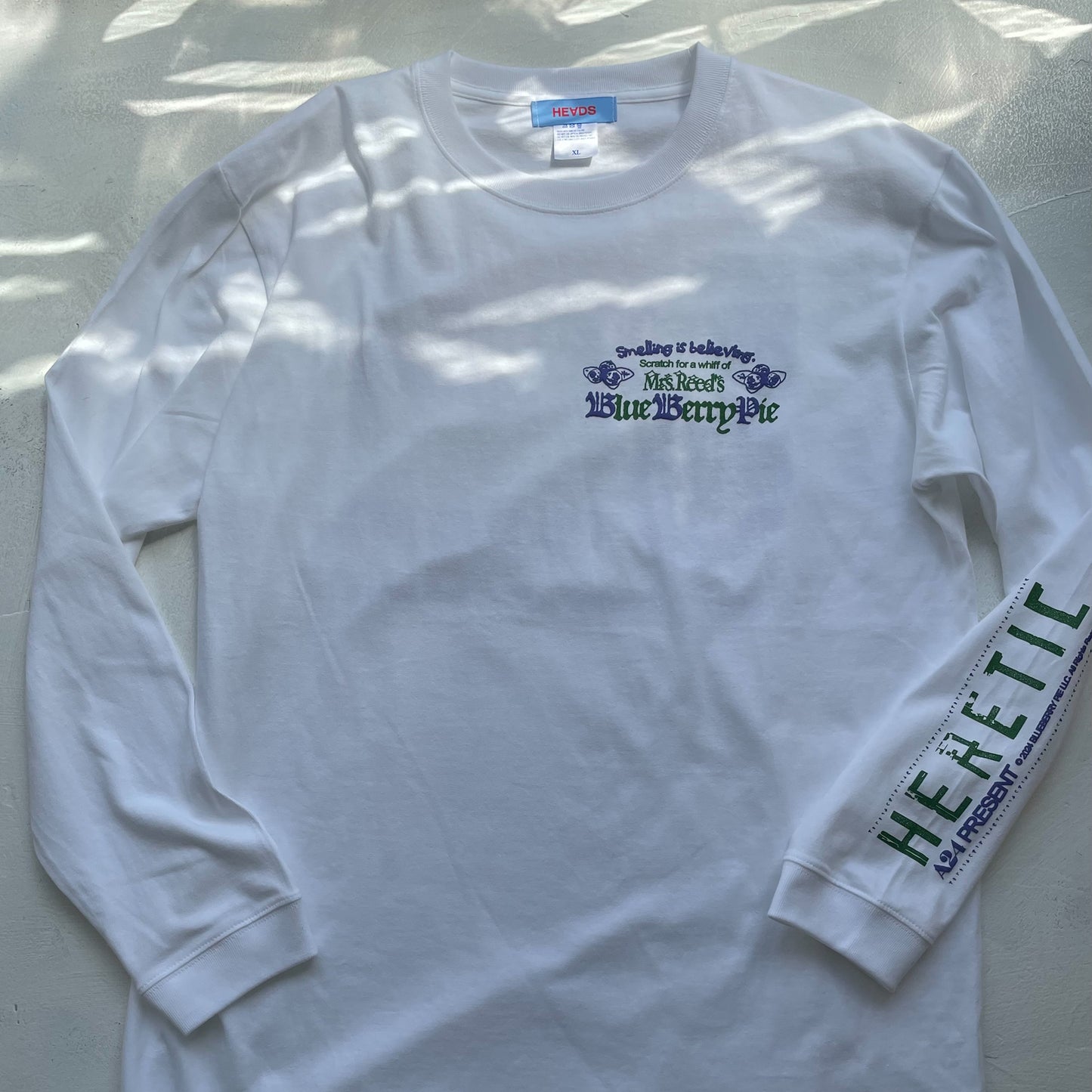 HERETIC - White Long Sleeve