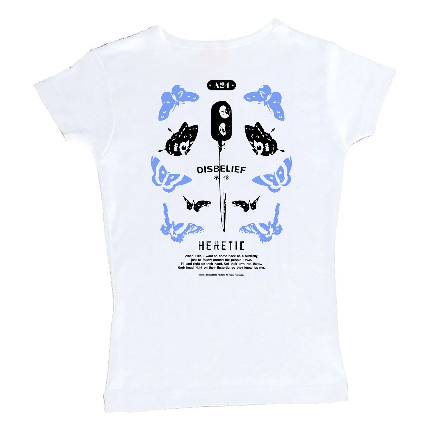 HERETIC mini - White Tee