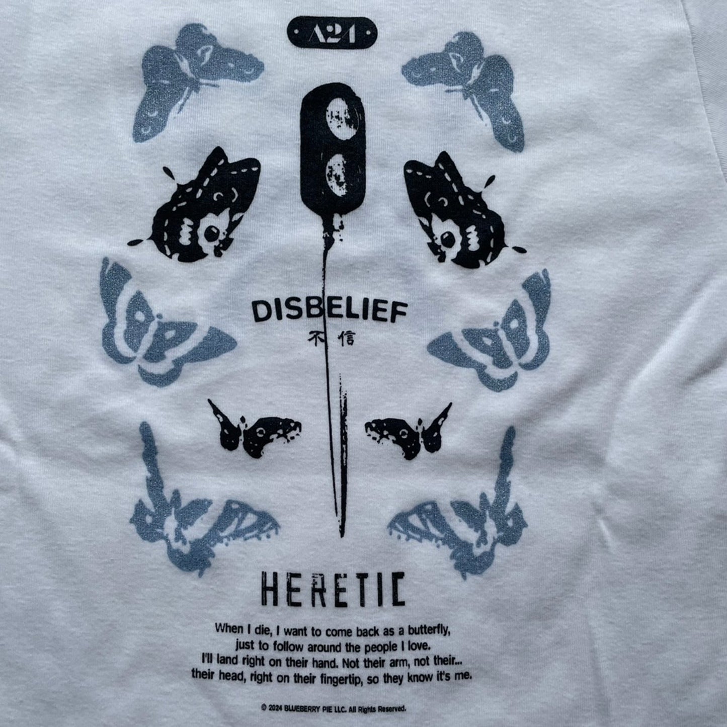 HERETIC mini - White Tee