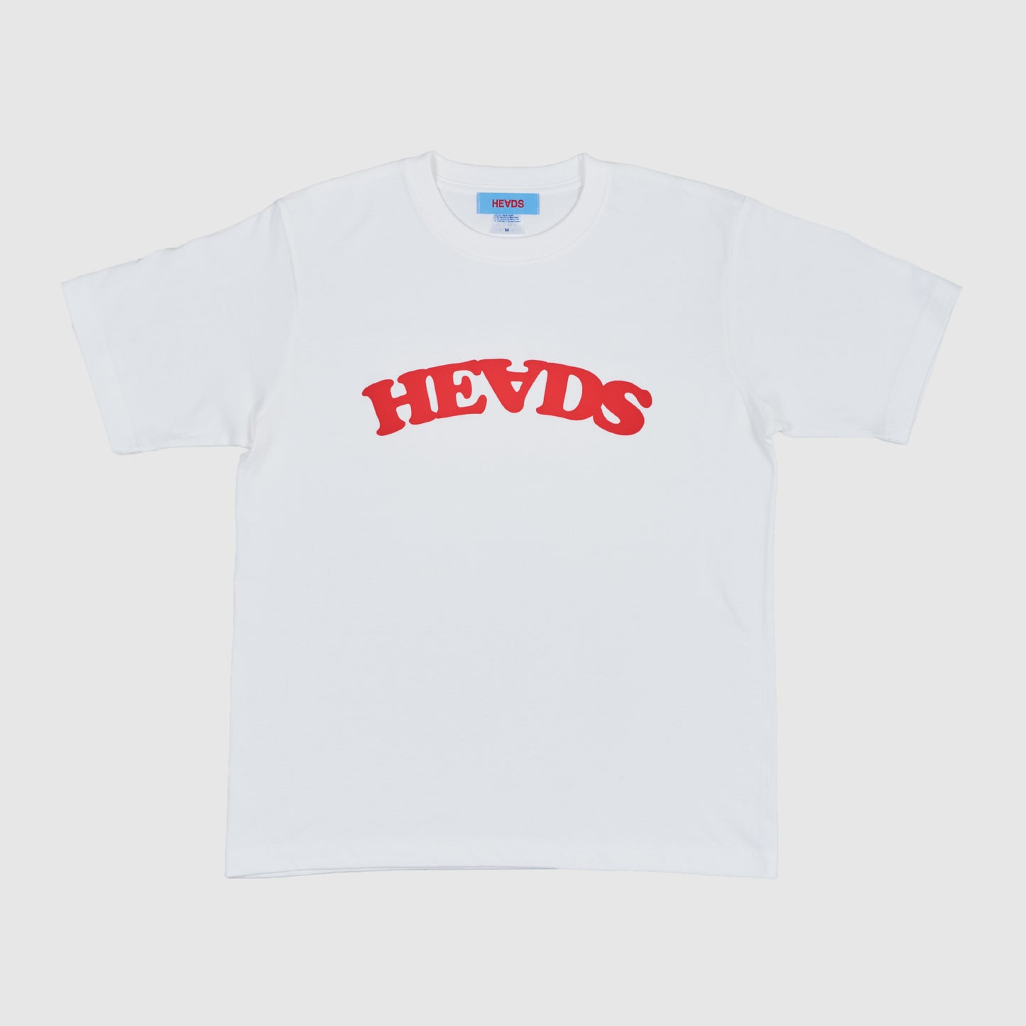 HE∀DS LOGO - White Tee