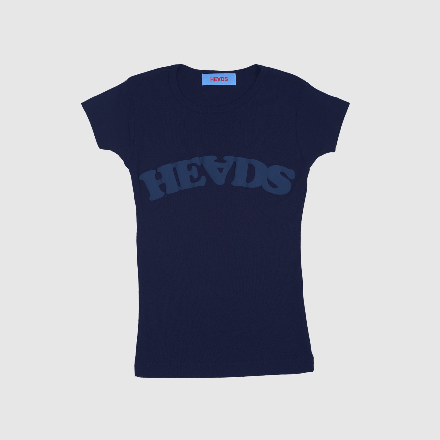 HE∀DS LOGO mini - Navy Tee