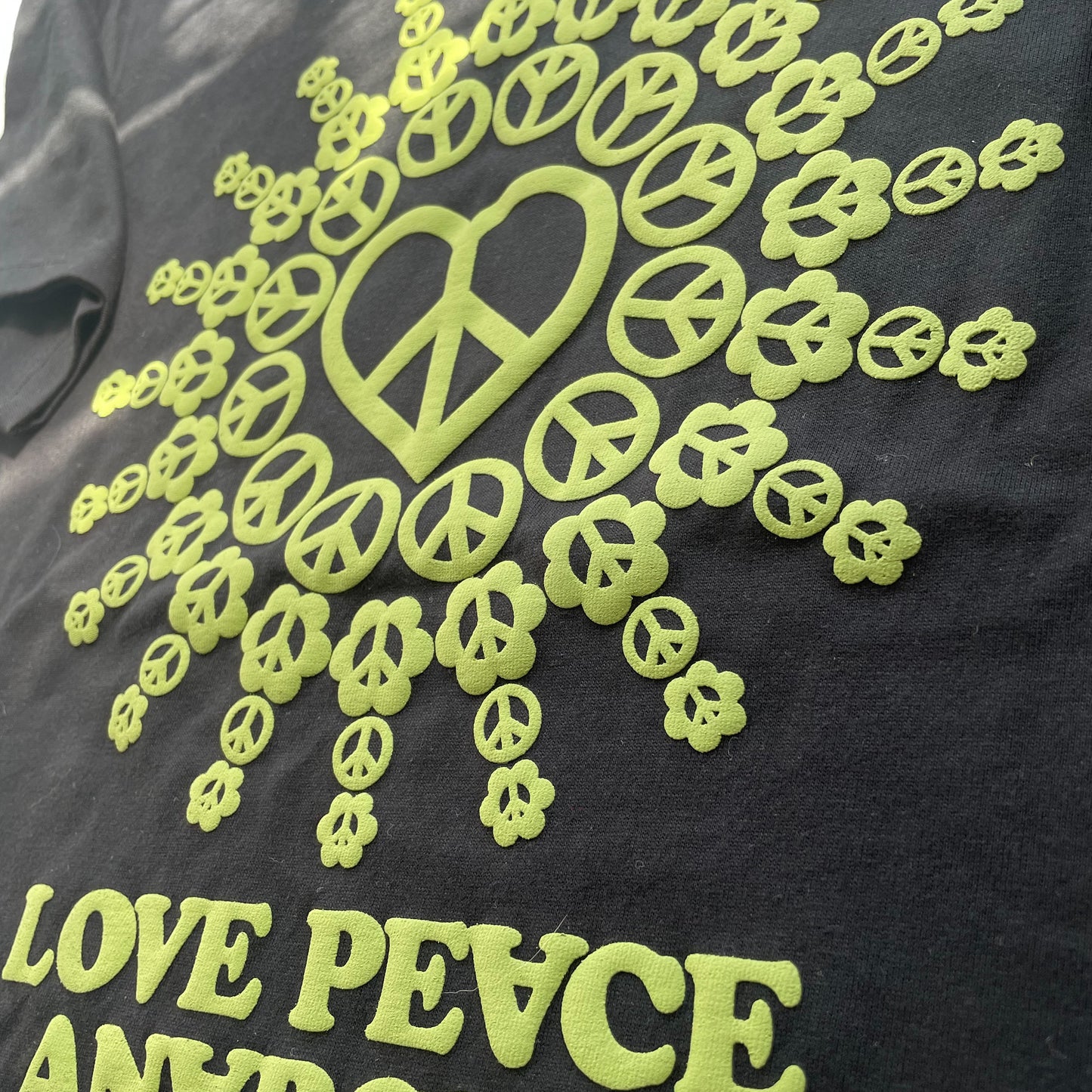 LOVE PEACE ANARCHY - Black Tee