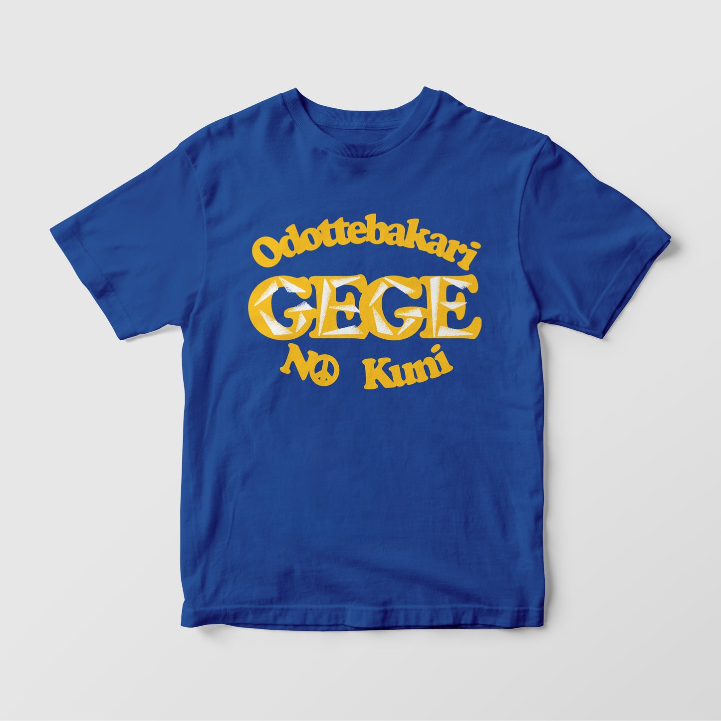 Odottebakari No Kuni - GEGE - Blue Tee