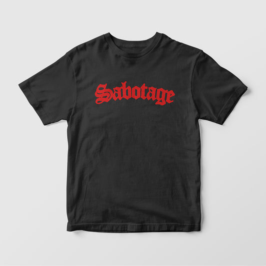Sabotage - Black Tee